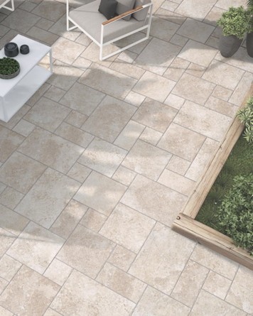 travertine porcelain tiles